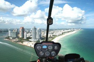 На вертолете над Майами
